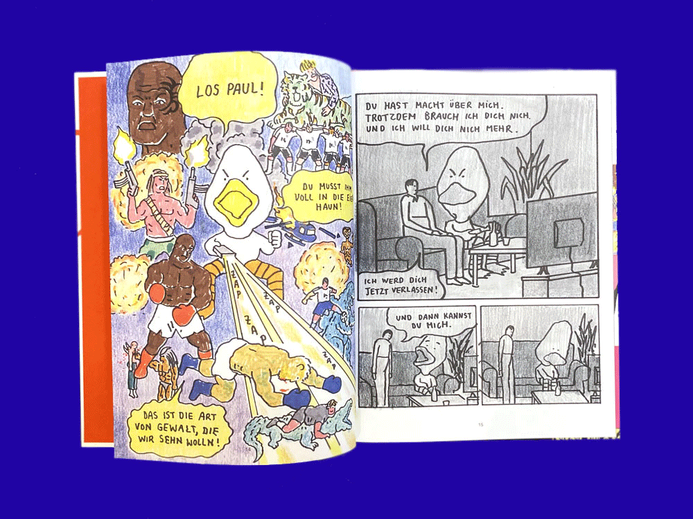 Image of COMIC Ab dafür · 10 Trio-Songcomics