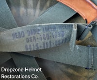 Image 16 of Vietnam M-1C Helmet & Paratrooper liner Mitchell Camo Cover DEATH FROM ABOVE