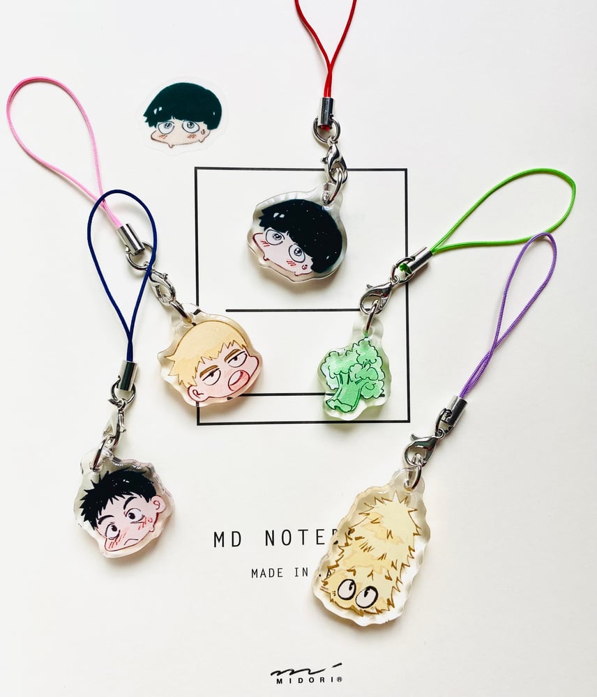 Image of MOB PSYCHO 100 Phone Charms