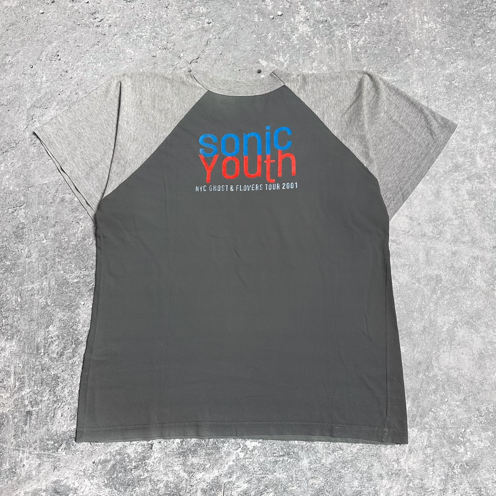 Sonic Youth 2001 ‘NYC Ghost & Flowers Tour’ T-Shirt