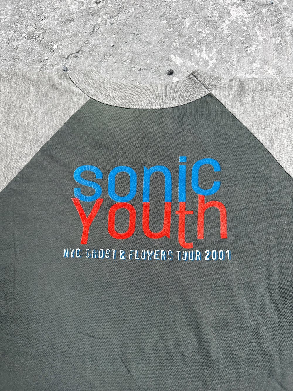 Sonic Youth 2001 ‘NYC Ghost & Flowers Tour’ T-Shirt