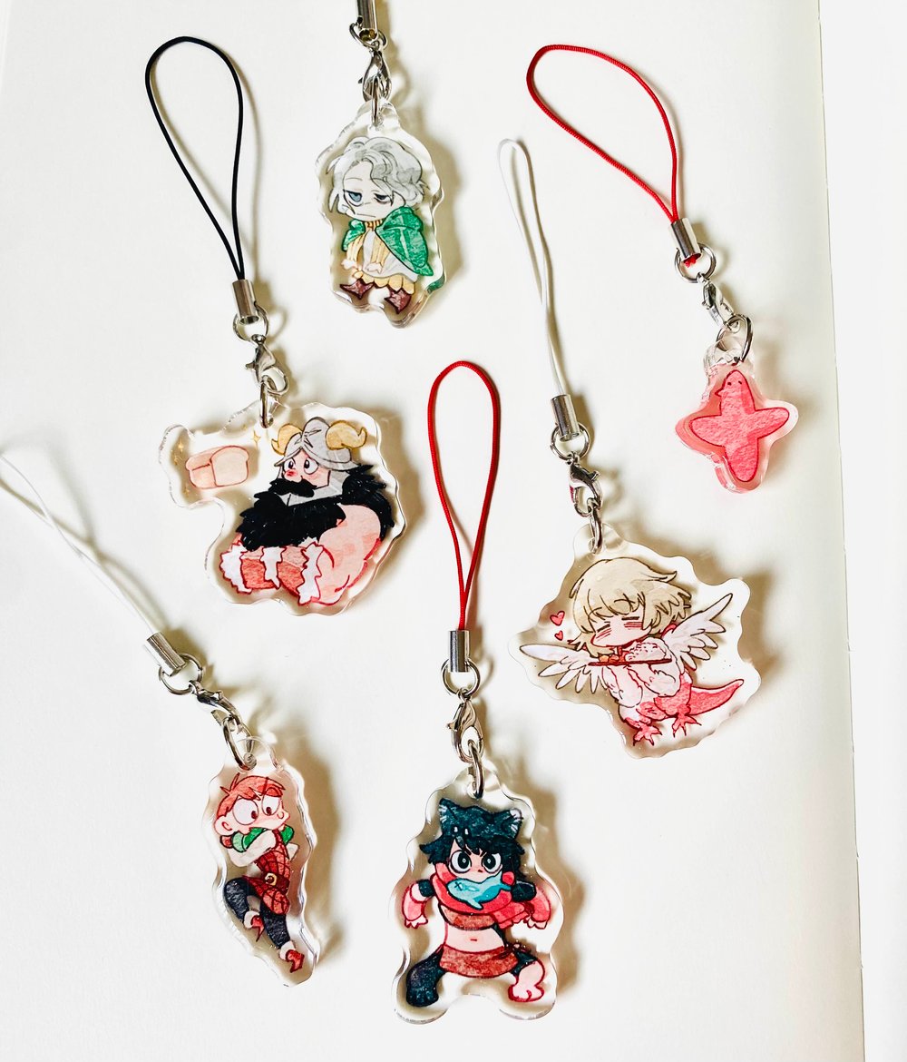 Image of Dungeon Meshi Phone Charms