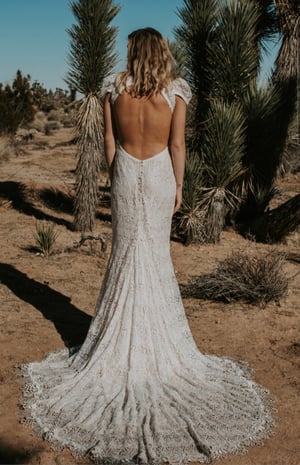 Image of  Franklin Wedding Dress. Size XL. Ivory. Daughters of Simone.