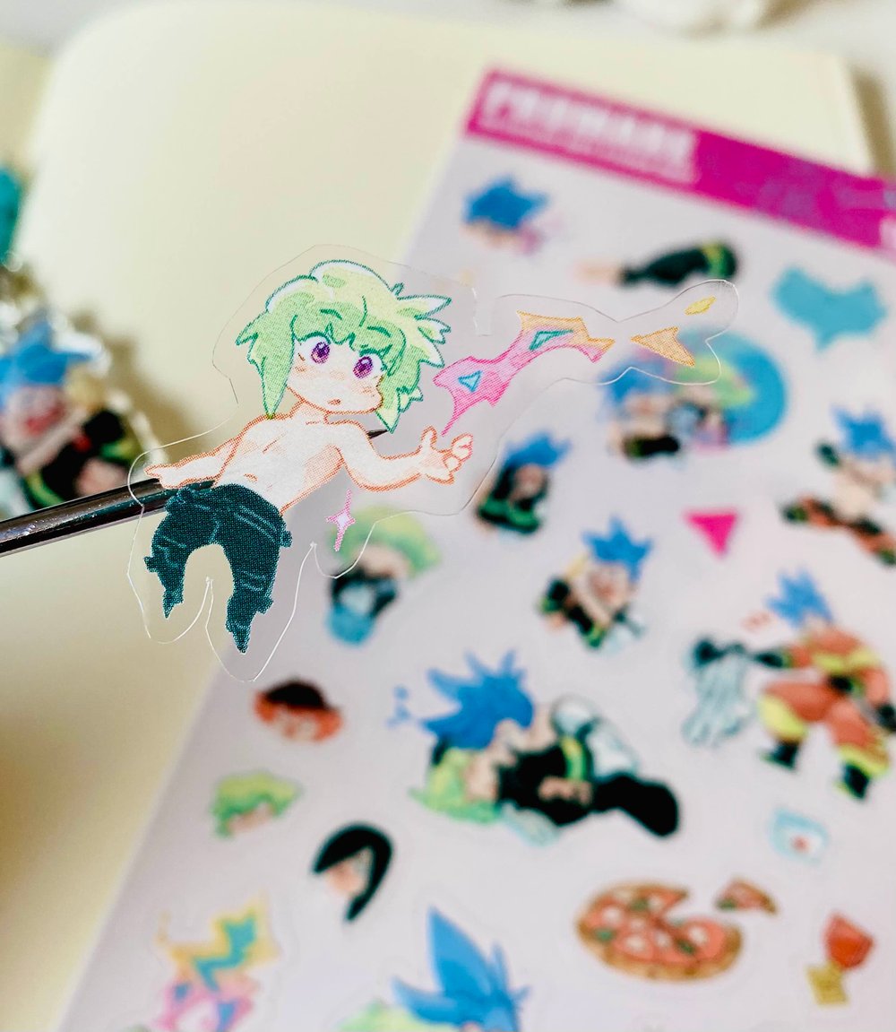 Image of Promare Sticker Sheets