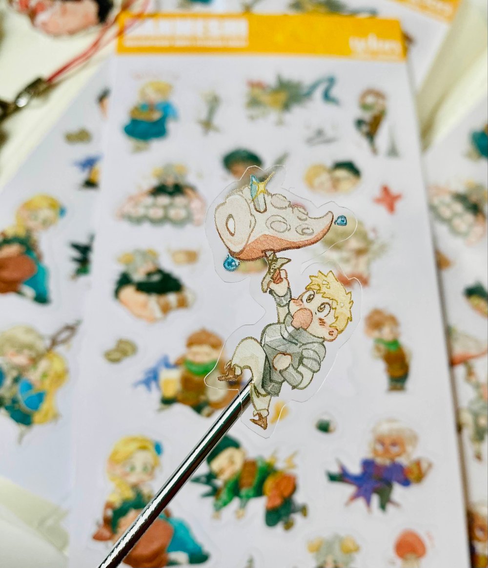 Image of Dungeon Meshi Sticker Sheets