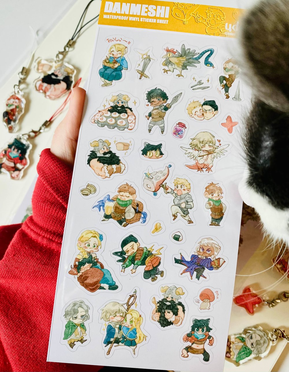 Image of Dungeon Meshi Sticker Sheets