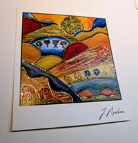 Image 2 of Hand-Embellished Prints: WV Rolling Hills (#2)