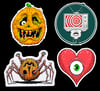 SCHIBI STICKERS! four designs
