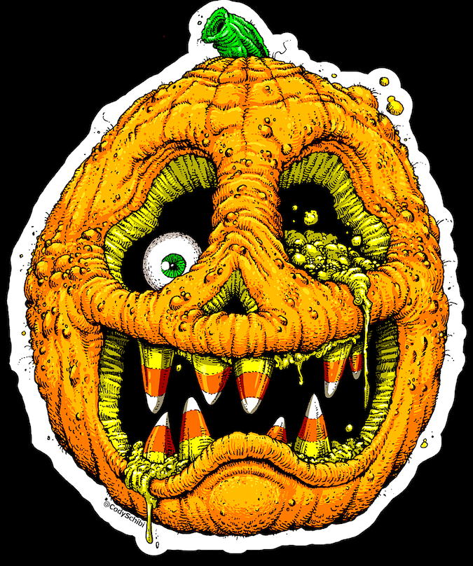 SCHIBI STICKERS! four designs