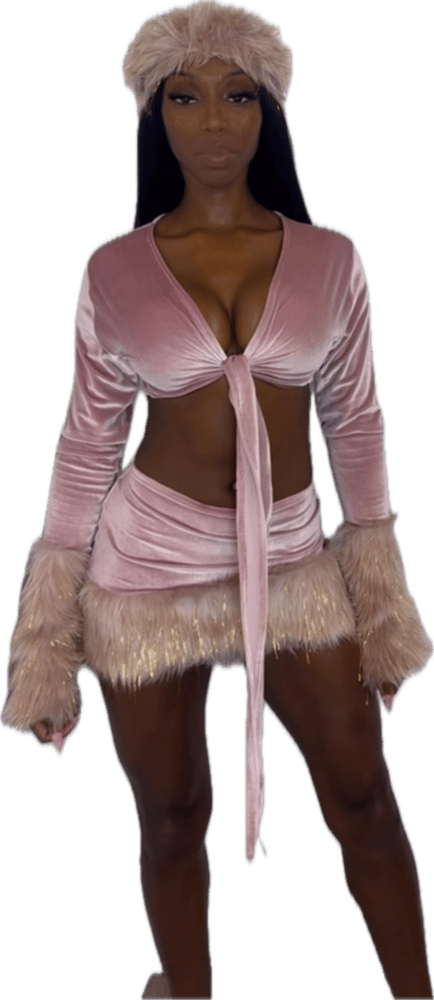 Image of Pink Winter Set (Made To Order)