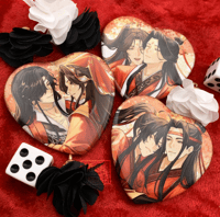 MXTX Wedding Buttons