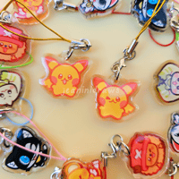 Image 2 of mascots!! ✨ mini epoxy acrylic charm