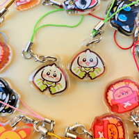 Image 7 of mascots!! ✨ mini epoxy acrylic charm