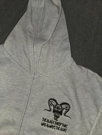 Image 1 of Black Sheep Lite Grey Full ZipUp Hoodie 