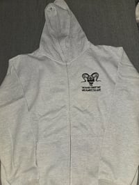 Image 2 of Black Sheep Lite Grey Full ZipUp Hoodie 