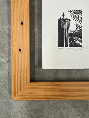 Gorge Framed in Salvaged Fir