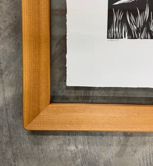 Moonlit Framed in Salvaged Fir