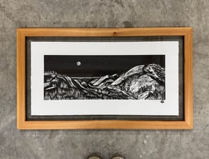 Moonlit Framed in Salvaged Fir