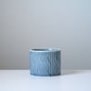 Zigzag vessel - Blue