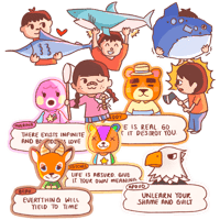 ANIMAL CROSSING STICKER PACK