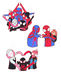 SPIDERVERSE STICKERS