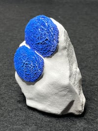 Image 6 of Azurite Suns On Matrix Specimen #2483