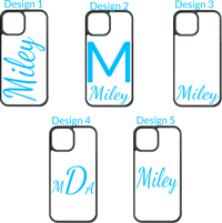 Image 2 of Personalized "Rainbow" Silicone iPhone Case