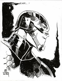 Image 1 of CAPTAIN AMERICA Sketch