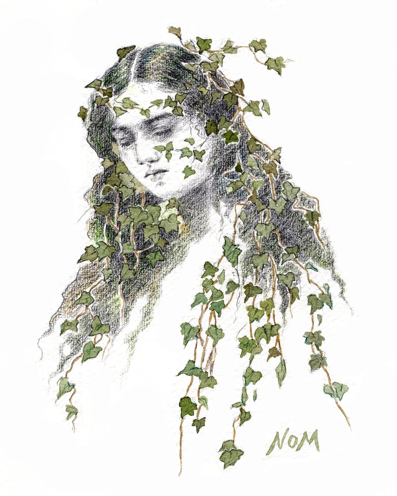 Image of 'Ivy' Original Artwork by Nom Kinear King 