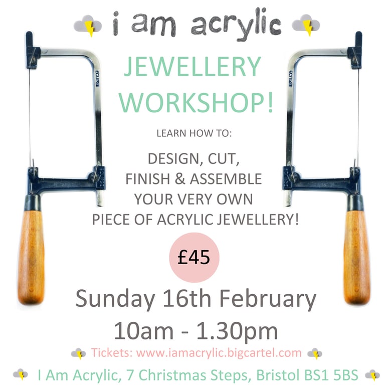 Image of Sunday 16th Feb I Am Acrylic Workshop