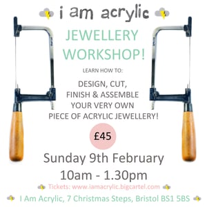 Image of Sunday 9th Feb I Am Acrylic Workshop