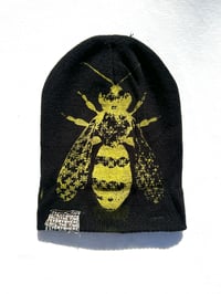 Image of Busy Bee Beanie in Black 