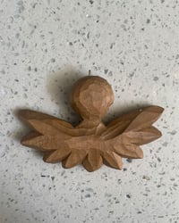 Image 3 of Angel Wood Ornament