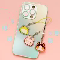 Image 2 of Phone Charms - Cat Bunny Frog