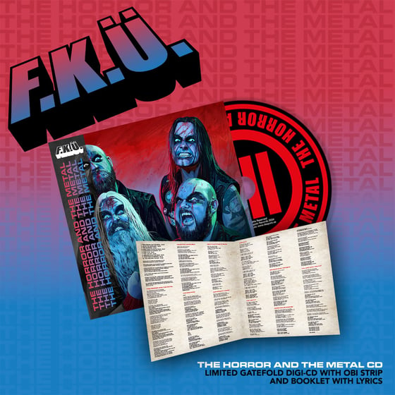 Image of F.K.Ü. - The Horror And The Metal CD