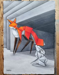 Image of "I've seen the light" original watercolour