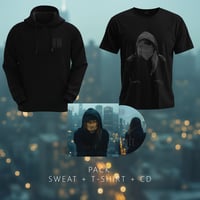 PACK SWEAT CAPUCHE + T-SHIRT + CD "RADIANCE"