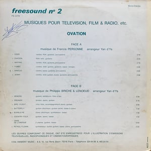 Various Artist – Ovation (Freesound – FS 2/74 – France – 1974)