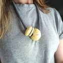 Big & Small Beach Beads Necklace