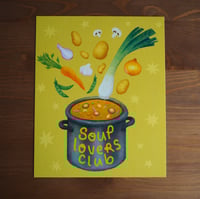 Image 2 of print soup lovers club