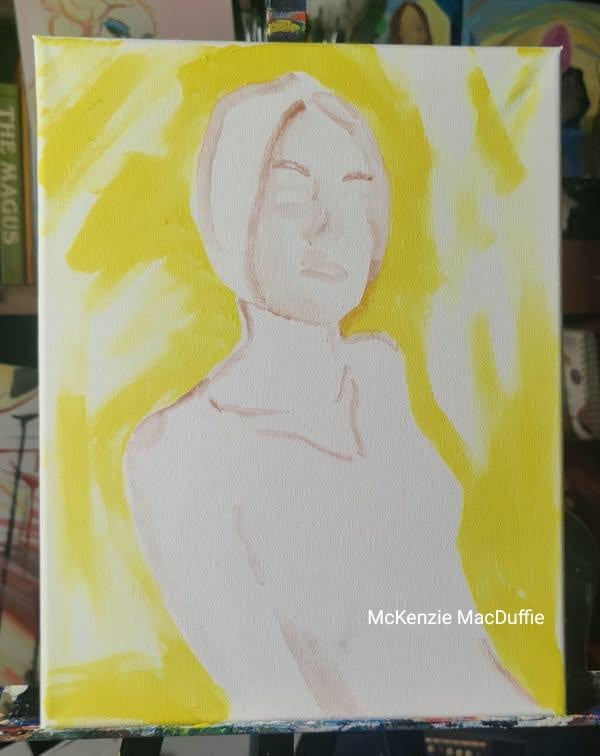 Hotel Night in Barcelona - Poster Print 