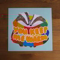 Image 2 of print you keep me warm