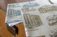 Image of Edinburgh's Public Libraries (screen printed tea towel)