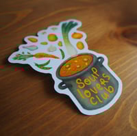 Image 2 of sticker soup lovers club