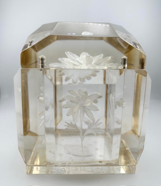 Image of The Classic- Clear with Flowers (New)