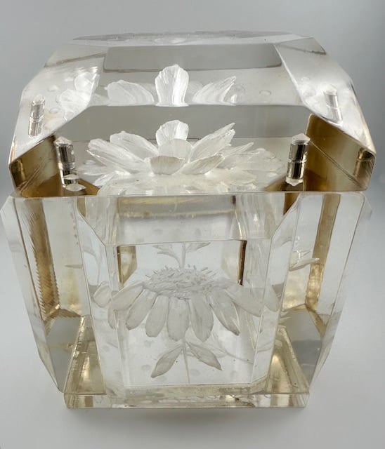 Image of The Classic Petite-Clear with Flowers (New)