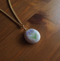 pendentif violette