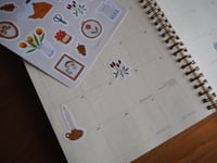 Image 4 of planche de stickers cottagecore life