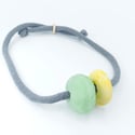 Big Sea & Small Beach Beaded Necklace