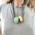 Big Sea & Small Beach Beaded Necklace